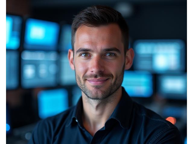 Professional headshot of Alex Carter, co-founder and Head of Production at Nimbus Sound.