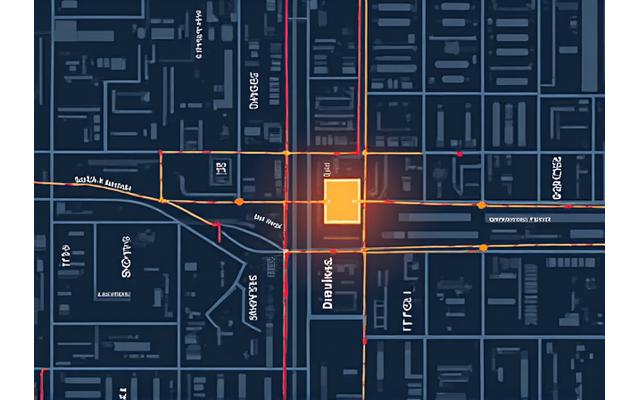 Static map showing Nimbus Sound's Los Angeles office location at 1120 South Hope Street, Suite 950