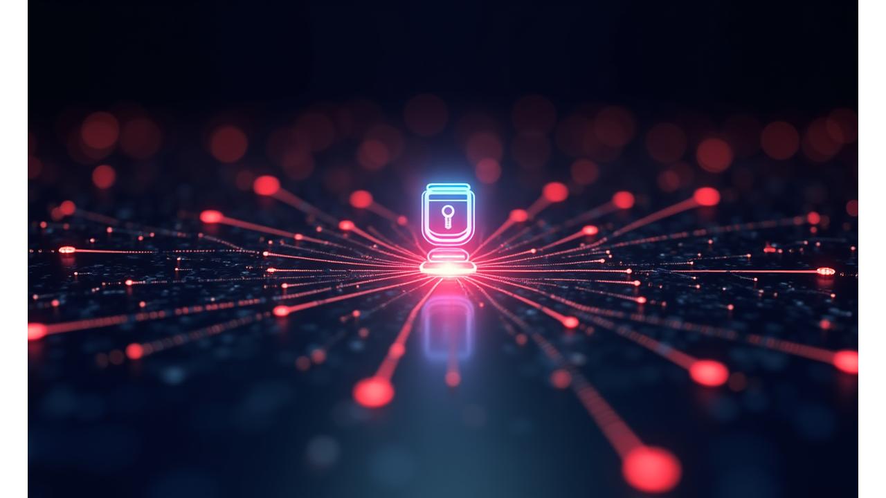 Abstract depiction of data flowing into a secure, glowing server, illustrating various collection points like forms and cookies.