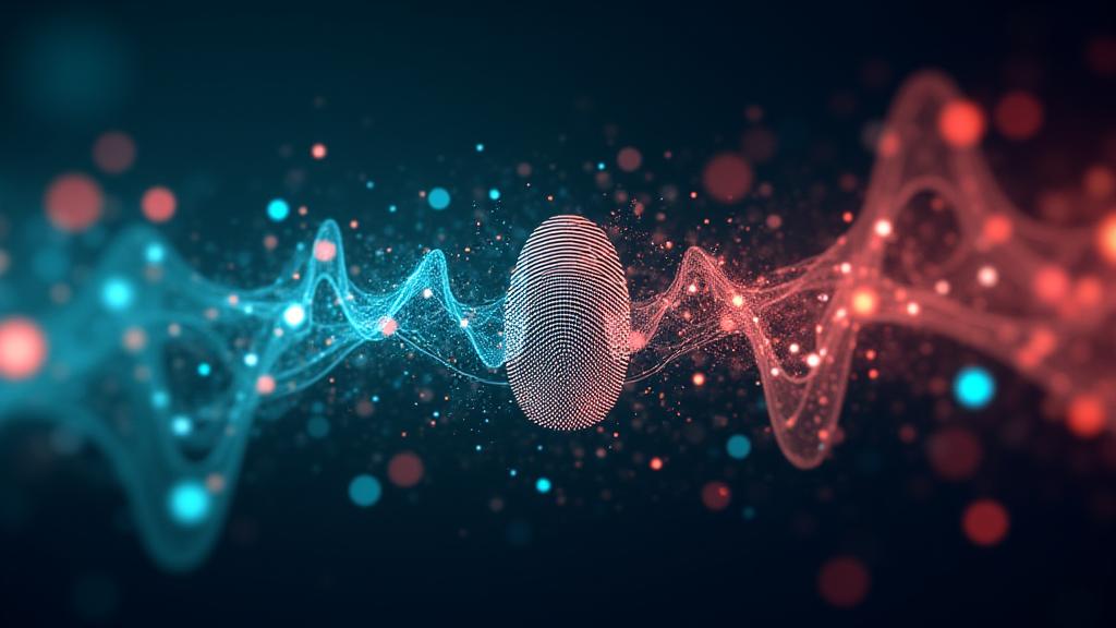 Stylized abstract visual representing intellectual property intertwined with musical notes and event elements, depicting ownership and usage rights.